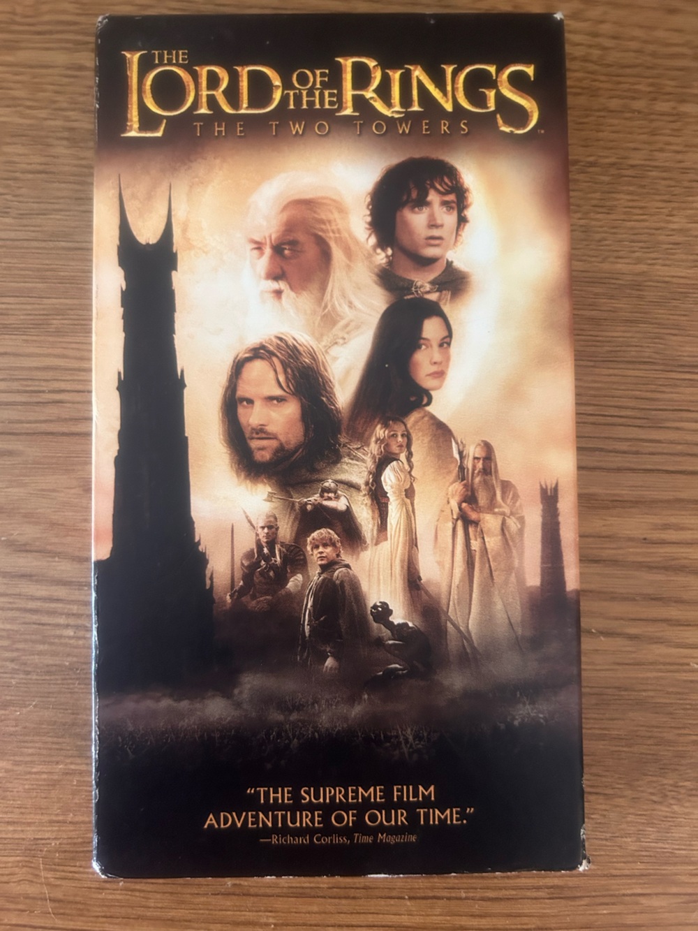 The Lord of the Rings: The Two Towers VHS movie